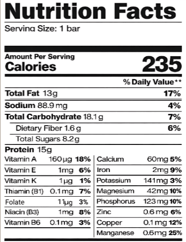 COOKIE FUDGE PROTEIN BAR - rypped nutrition