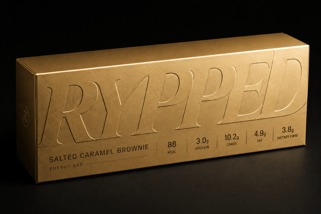salted caramel brownie - rypped nutrition